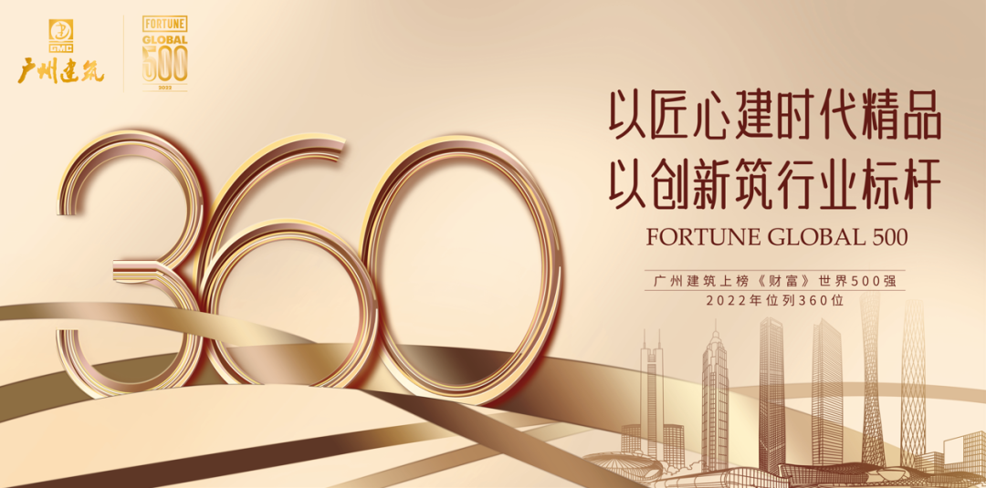 躍升100位！廣州建築位列世界500強第360位